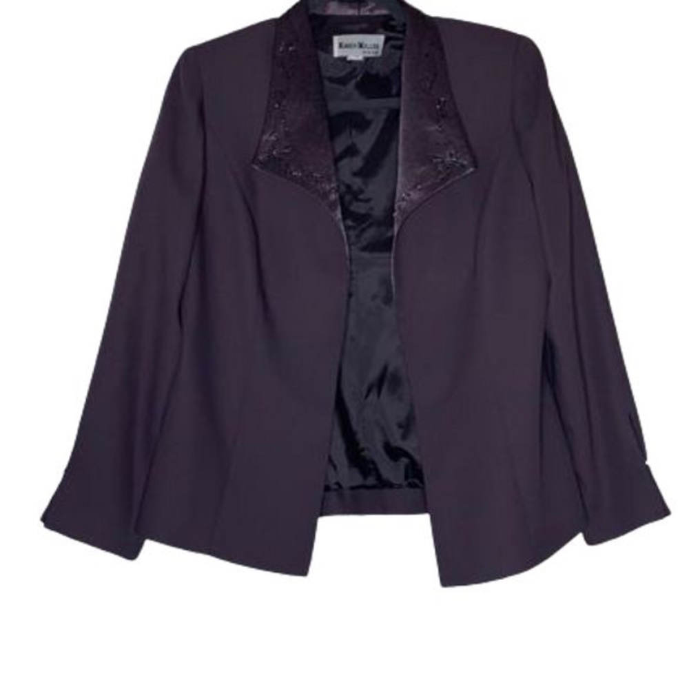 Karen Miller Purple Blazer